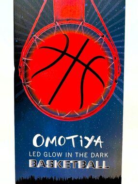 Glow in The Dark Basketball, LED Light Up Night Size 7, Orange
